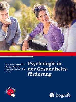 cover image of Psychologie in der Gesundheitsförderung